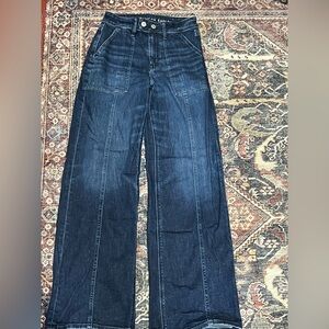American Eagle Super High Rise Baggy Wide Leg Jean